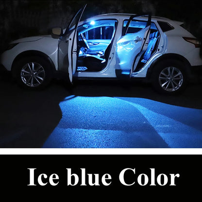 11Pcs LED Interior Light Bulb Kit For Skoda Kodiaq 2016 2017 2018 2019 2020 2021 Car LED Reading Dome Trunk Lamp Canbus No Error