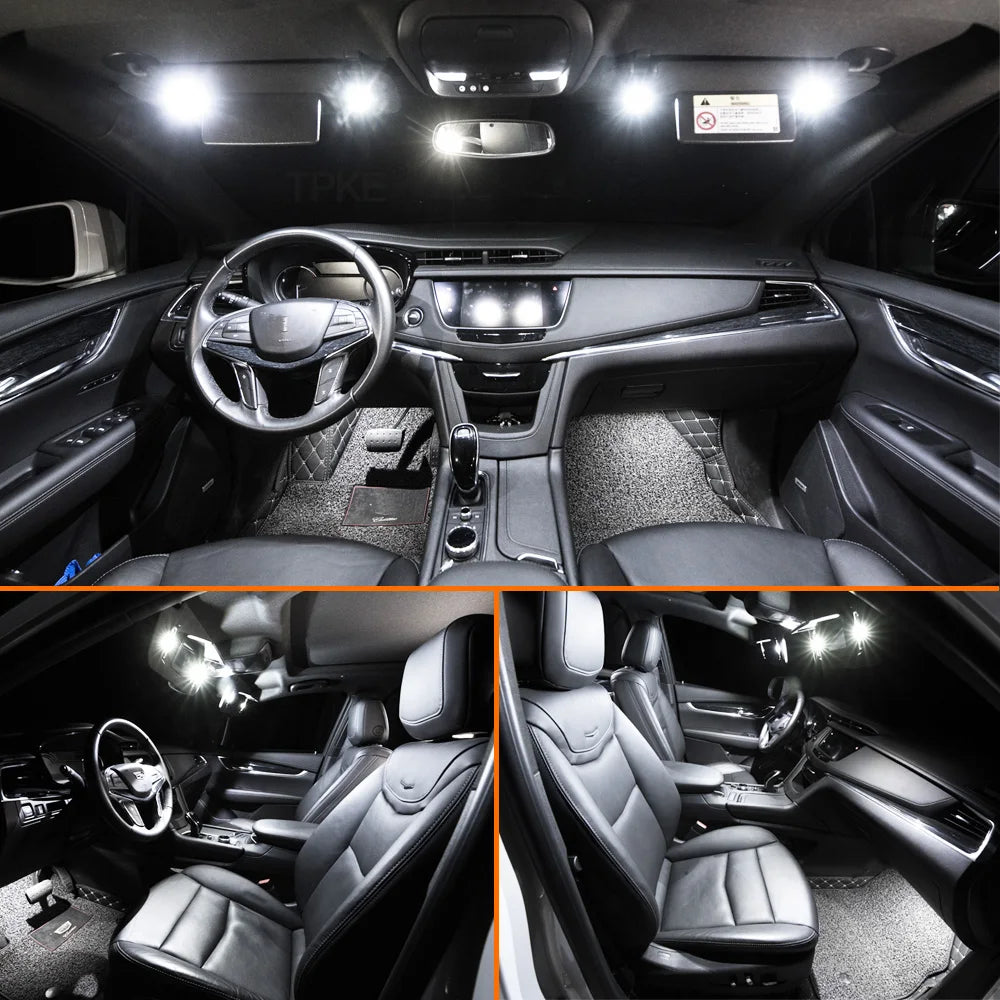 13Pcs LED Interior Dome Map Trunk Car Reading Bulbs Light Kit Canbus For Renault Koleos 2009 2010 2011 2012 2013 2014 2015 2016